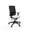 Piqueras y Crespo 1D066G0 - Bureaustoel - Verstelbare hoogte met armleuning - Wit