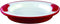 Ornamin Warmhoudbord - 25,5 cm - Antislip - Rood