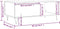 vidaXL - Salontafel - 90x50x36,5 - cm - bewerkt - hout - sonoma - eikenkleurig
