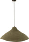 J-Line hangende lamp Kegel - zeegras - groen