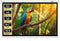 tectake® Beamer Scherm - 84 Inch (214 cm) - 16:9 Projectiescherm - Oprolbaar - 4K HD - Wand of Plafond Montage - Wit