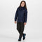 Regatta - Kids Pack It III Opvouwbaar Kinder Regenjack - Donker Blauw - Maat 164