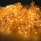 Microlight LED - 3 x 6 m - 180 leds - warmwit - transparante kabel -7.5 V