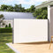 Uittrekbaar windscherm - beige - 300x160 cm - voor terras & tuin