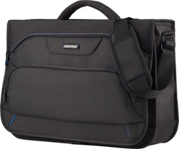 Lightpak schoudertas - SOLAR - polyester - zwart - JU-46119