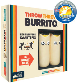 Exploding Kittens Throw Throw Burrito - Kaartspel - Familiepartyspel - (2 stuks)