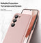 Dux Ducis - Geschikt voor Samsung Galaxy S23 - Grid Serie - Back cover hoes - Lichtroze