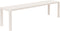 Zuiver Vondel Tuinbank 175x45 cm Clay Wit