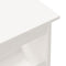 vidaXL - Halbankje - 60x28x45 - cm - massief - grenenhout - wit