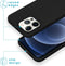 iMoshion Hoesje Geschikt voor iPhone 13 Pro Hoesje Siliconen - iMoshion Color Backcover - Zwart