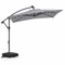 Coast NP13212GR - Zweefparasol 360° draaibaar met LED - Grijs