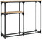 vidaXL - Wandtafel - 90x22,5x75 - cm - bewerkt - hout - sonoma - eikenkleurig