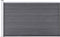 vidaXL - Schuttingpaneel - 175x105 - cm - HKC - zwart