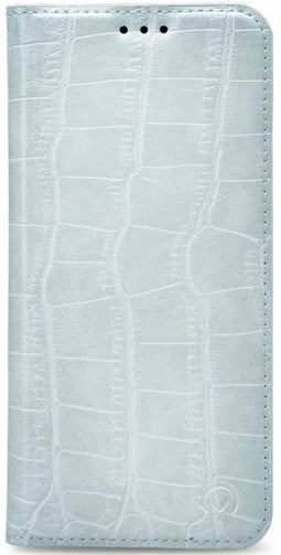 Mobilize Premium Gelly - Flip Cover - Ruimte voor 1 pasje - Blauw (Samsung Galaxy A8)