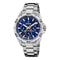 Festina F20623/2 Heren Horloge - Mineraalglas - Roestvrijstaal/Staal - Zilverkleurig - Ø 44.5 mm - Quartz - Vouw/Vlindersluiting - 10 ATM (zwemmen)