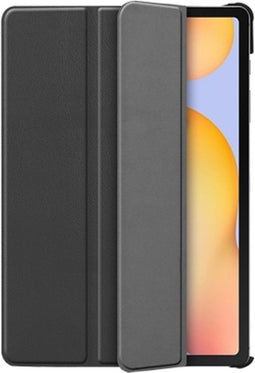 Just in Case Samsung Galaxy Tab S6 Lite - Smart Tri-Fold Hoes - Automatische slaapfunctie - Zwart
