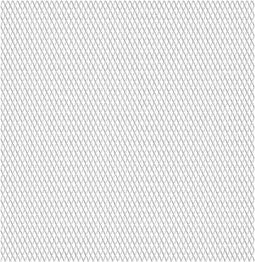 vidaXL - Draadhek - 50x50 - cm - 30x17x2,5 - mm - roestvrij - staal