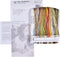 Thea Gouverneur - Borduurpakket met telpatroon - 1076 - Voorgesorteerde DMC Garens - Schapenkaart van Groot-Brittannië - Linnen - 65 cm x 85 cm - DIY Kit
