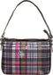 US POLO HOUSTON CHECKED - Crossbody Tas Dames - Afneembare hengel - Zwart