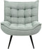 Fauteuil ALVESTA Stof Mintgroen