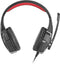 Mars Gaming MH020 - Headset - Draad - Stereo - Rood Zwart