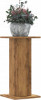 vidaXL - Plantenstandaards - 2 - st - 30x30x60 - cm - hout - artisanaal - eiken