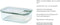 Mepal EasyClip - Glas vershouddoos - 450 ml - Lekvrij - Nordic sage