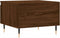 vidaXL - Salontafel - 50x46x35 - cm - bewerkt - hout - bruin - eikenkleur