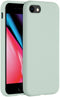Accezz Liquid Silicone Backcover - iPhone SE (2022 / 2020) / 8 / 7 - Schokabsorberend - Blauw