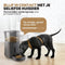 Vulpes Goods® Pets - Automatische Voerbak PRO - App-bediening 6L HD-camera - Zwart
