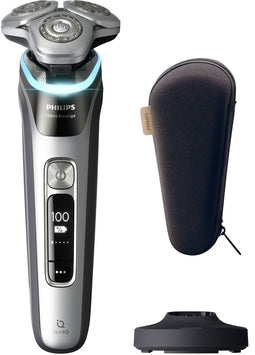 Philips i9000 Prestige XP9204/10 - Wet&Dry elektrisch scheerapparaat - SkinIQ - Zilver