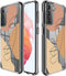 iMoshion Hoesje Geschikt voor Samsung Galaxy S21 Hoesje Siliconen - iMoshion Design hoesje - Transparant / Line Art Color Face