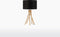 GOOD&MOJO Tafellamp Kilimanjaro - Zwart/Bamboe - Ø32cm - Scandinavisch,Bohemian