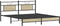 vidaXL - Bedframe - zonder - matras - hout - sonoma - eikenkleurig - 160x200 - cm