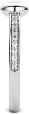 TI SENTO Ring 12097ZI - Zilveren dames ring - Zirkonia - Maat 54