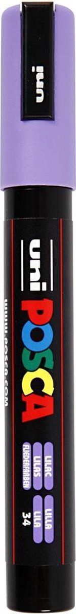 Verfstift posca pc5m m lila