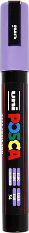 Verfstift posca pc5m m lila