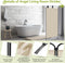 Angel Living Paravent - 1-delig - 81x180 cm - Klapbaar - Vrijstaand - Metalen Frame