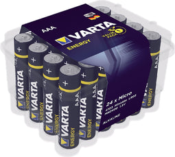 Batterij varta aaa energy 24 pack | 12 stuks
