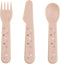 Done By Deer Foodie Cutlery Set Happy Dots Powder