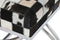 Kruk DKD Home Decor Bruin Crème Zilverkleurig Donkerbruin Staal 53 x 40 x 43 cm