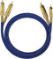Oehlbach NF 1 Master - Audio Cinch Kabel - 10 m - Blauw Goud