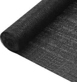 vidaXL - Privacynet - 75 - g/m² - 3,6x10 - m - HDPE - zwart