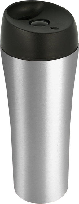 Metaltex Thermosfles - 0,5 liter - Febe Supertherm - Openen/Sluiten klikmechanisme - Roestvrijstaal