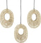 Hanglamp Pendant Ovo cluster rectangular - natural