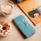 iMoshion Hoesje Geschikt voor iPhone 13 Hoesje Met Pasjeshouder - iMoshion Design Softcase Bookcase - Blauw / Blue Graphic
