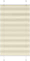 vidaXL - Plissé - rolgordijn - 80x150 - cm - stofbreedte - 79,4 - cm - polyester - crème