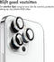 imoshion 2 Pack Camera lens protector| - Screenprotector Geschikt voor - |iPhone 14 Pro, iPhone 14 Pro Max| - |Zilver|
