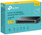 TP-Link LS109P - Unmanaged Switch - 9x RJ-45 Ethernet 100Mbps - 8x PoE+ (802.3at) - PoE-budget 63W
