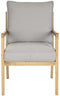 Armstoel DKD Home Decor Natuurlijk Polyester 60 x 80 x 90 cm